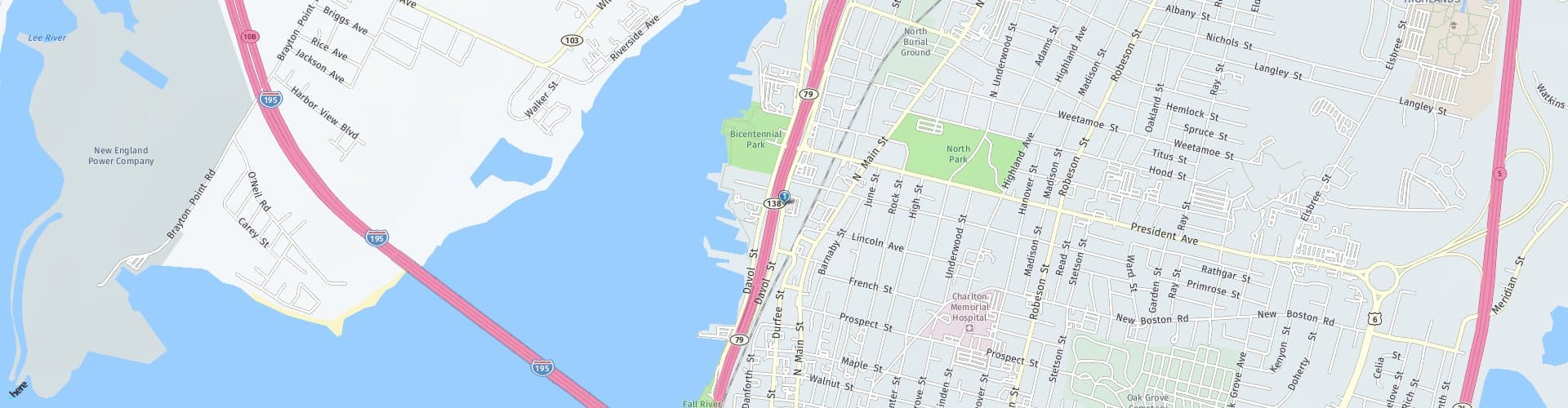 Location Map: 775 Davol St Suite 2 Fall River, MA 02720